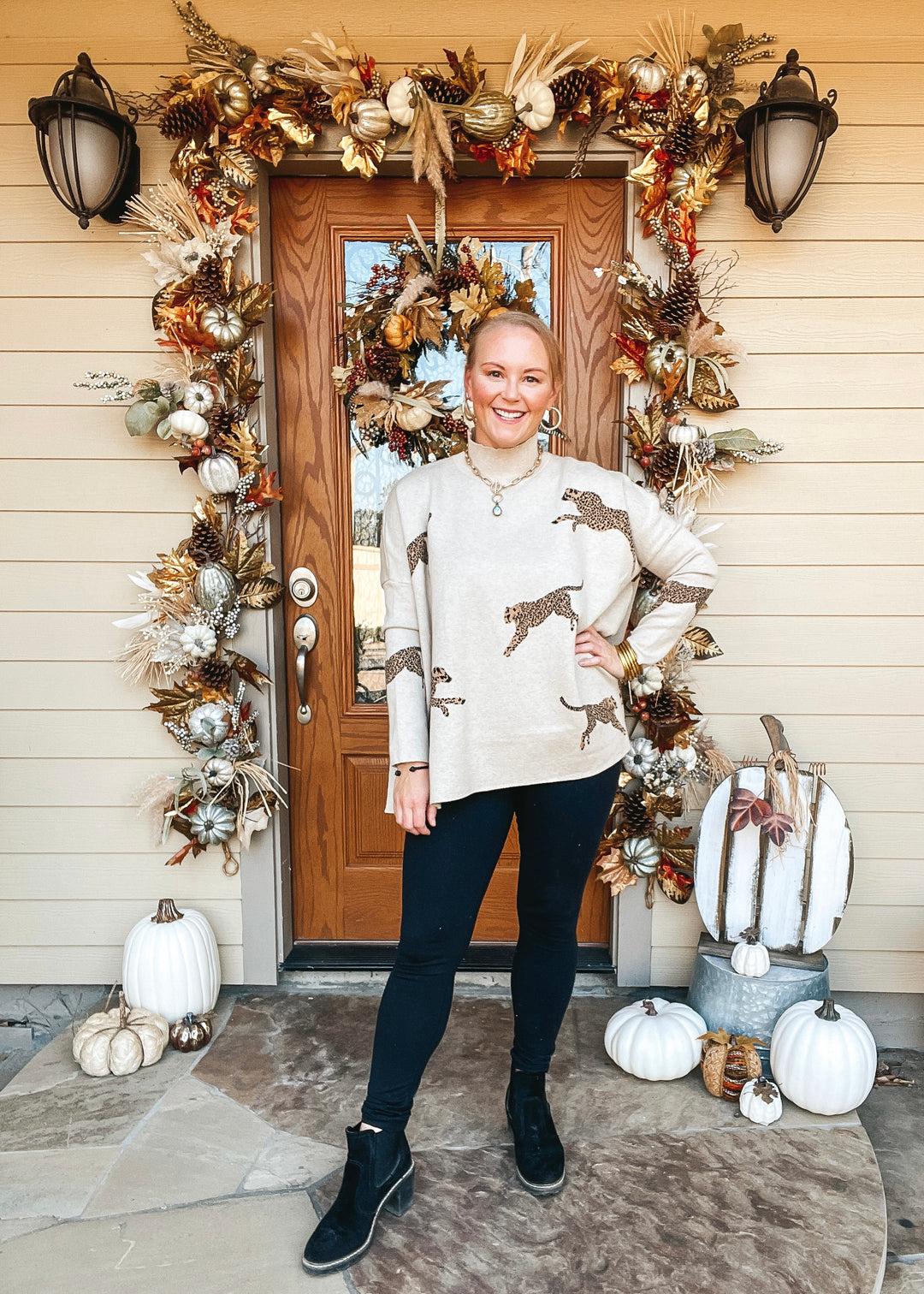 Amazing Grace Black Leggings - Giddy Up Glamour Boutique