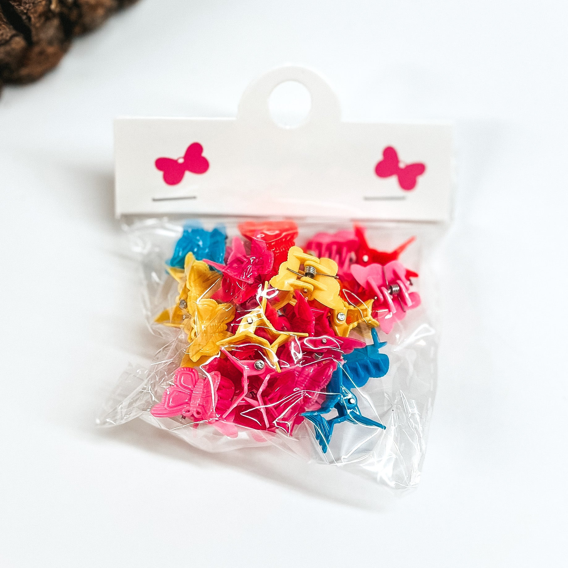 Buy 3 for $10 | Set of 24 |  Small Butterfly Hair Clips - Giddy Up Glamour Boutique