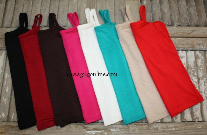 Children's Camisoles in Assorted Colors - Giddy Up Glamour Boutique