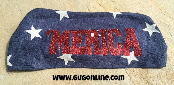 'Merica Star Headband - Giddy Up Glamour Boutique